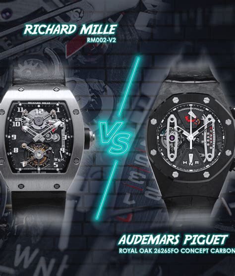 audemars piguet vs richard mille|Clashing Modernists: Audemars Piguet Royal Oak Concept .